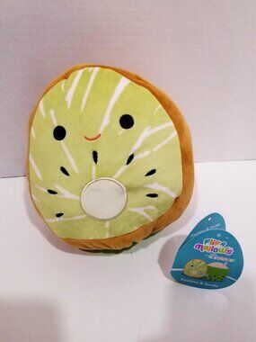 Flipamallows by Squishmallows Kiwi & Boba Drink, 8", EUC